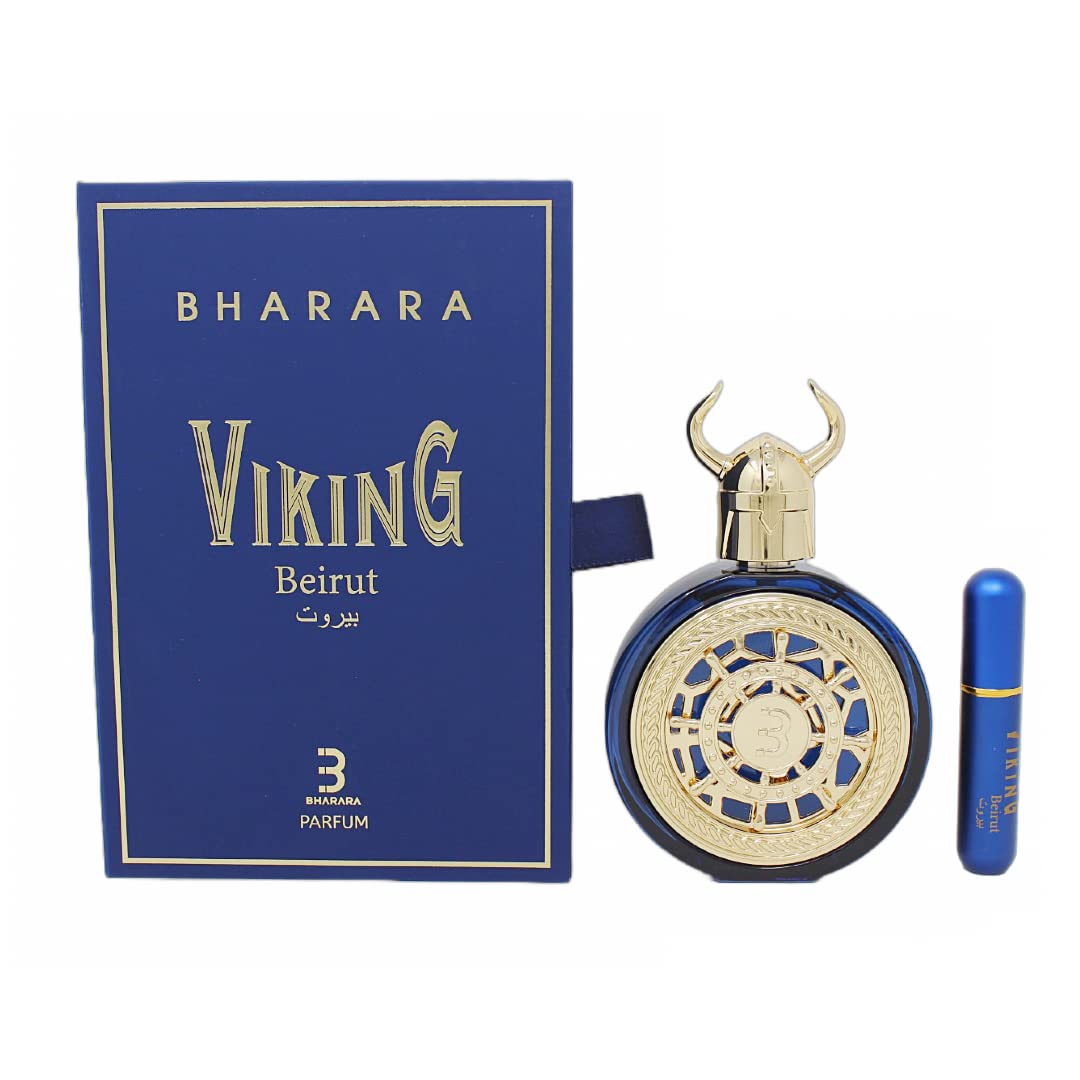 Bharara Viking Beirut – Unisex Eau de Parfum - Set 3p 3.4 oz