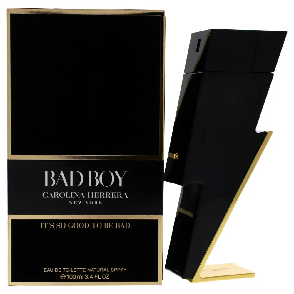 Carolina Herrera Bad Boy – Men’s Parfum Spray - 3.4 oz